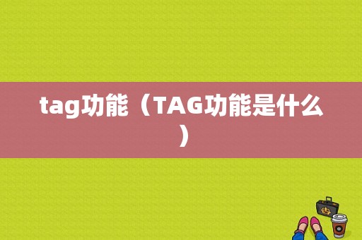 tag功能（TAG功能是什么）