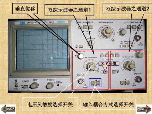 二踪示波器如何实现x-y功能（sr8二踪示波器教程）