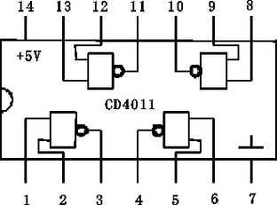 cd4014引角功能（cd4011引脚图及工作原理）