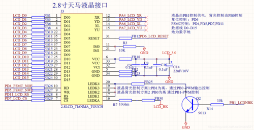 TFTILI9341功能介绍（lth9403tjze）