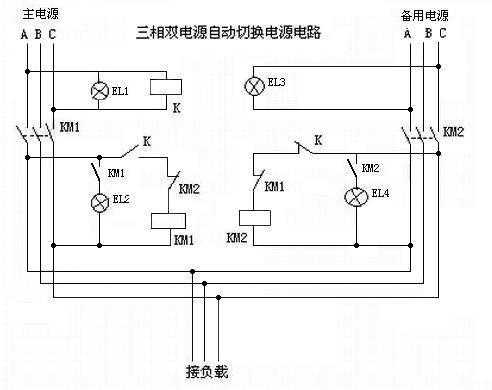 cb级的双切换功能（双切换电源控制电路图）